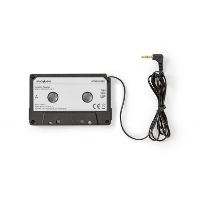 Nedis Nedis ACON2200BK − Kazetový adaptér MP3/3,5 mm zástrčka NE0026 + 3 roky záruka zdarma