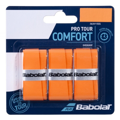 Vrchní omotávka Babolat Pro Tour X3 Orange (3 ks)