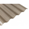 Polyvinylchloridová vlnitá deska PVC vlna kouřová 2000 x 900 mm