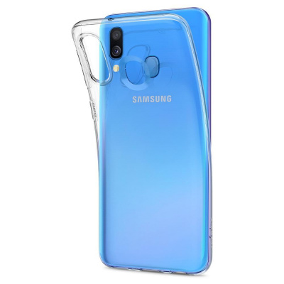 Pouzdro SES Silikonové Samsung Galaxy A40 A405F - čiré