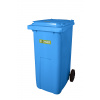 Plastová popelnice DOPNER 240 l - modrá