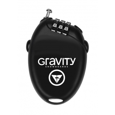 Gravity SNB Lock Black zámek na snowboard