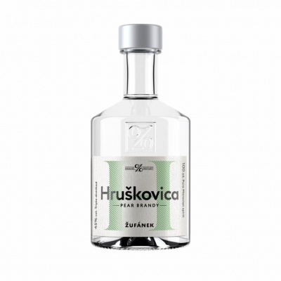 Žufánek Hruškovica 0,5l 45% (holá láhev)
