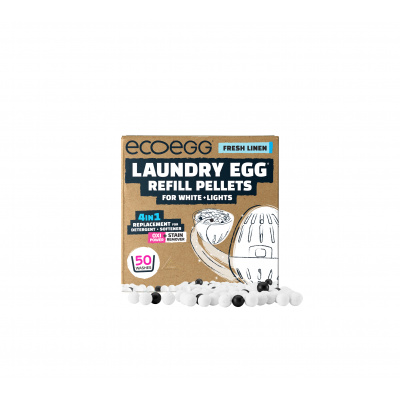 Ecoegg náhradní náplň pro prací vajíčko 50 praní na bílé a světlé prádlo bavlna