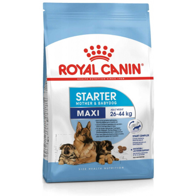 Maxi Starter Mother & Babydog 15 kg granule pro březí nebo kojící feny a štěňata Royal Canin