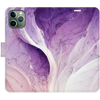 iSaprio flip pouzdro Purple Paint pro iPhone 11 Pro purpain-FLP2-i11pro