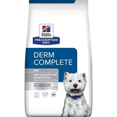 Hill´s Pet Nutrition, Inc. Hill's Prescription Diet Canine Derm Complete Mini Dry 1 kg