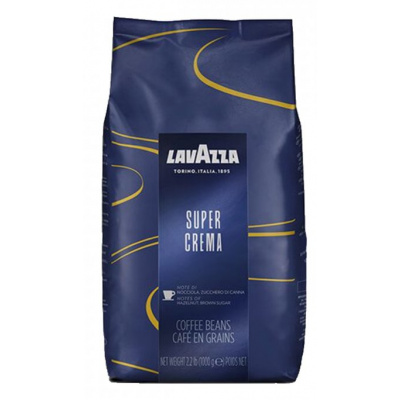 Lavazza Super Crema zrnková káva 1000 g