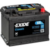 EXIDE Autobaterie Classic 12V 55Ah 460A 242x175x190 EXIDE EC550 EC550