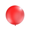 Balón jumbo červený, pastelový - 1m