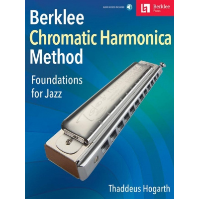 Berklee Method for Chromatic Harmonica - Foundations for Jazz - učebnice pro chromatickou harmoniku