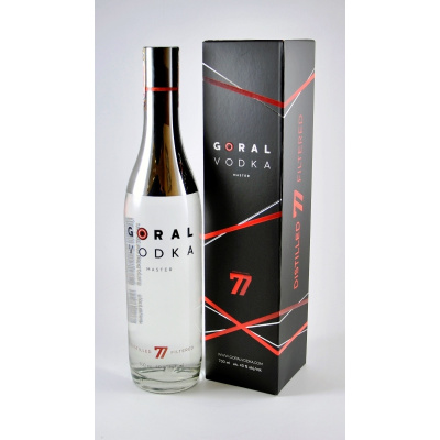Vodka Goral Master 0,7l 40% v dárkovém kartónku