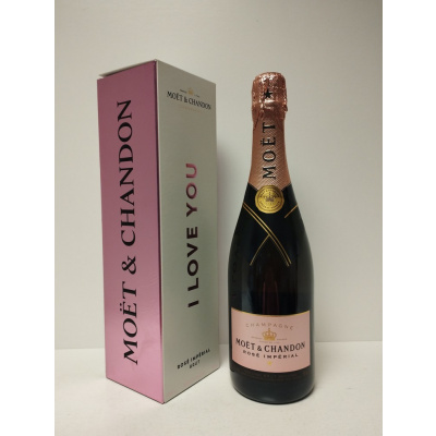 Moët & Chandon rosé impérial brut I love you 0,75 l