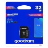 GoodRam memory card Micro SDHC 32GB Class 10 UHS-I + Adapter; M1AA-0320R12