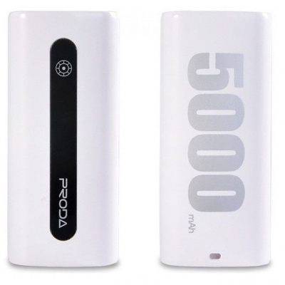 Remax Proda E5 powerbanka USB-A 5 000 mAh bílá (AA-1057) Powerbanka