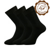Lonka® ponožky Habin Barva: černá, Velikost: 41-42 (27-28)