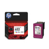 HP 652 3barevná ink kazeta, F6V24AE Více barev (Multicolor)