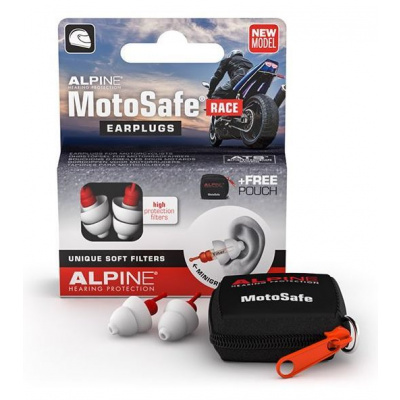 Alpine MotoSafe Race špunty do uší 1 pár