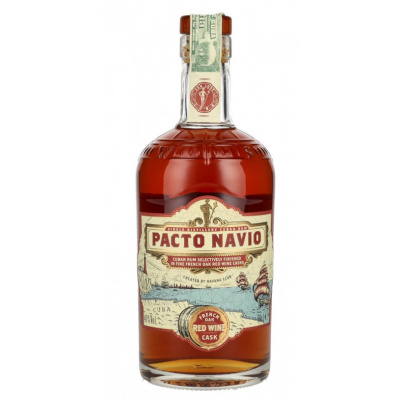 Pacto Navio Single Distillery Cuban Rum by Havana Club 40% 0,7 l (holá láhev)