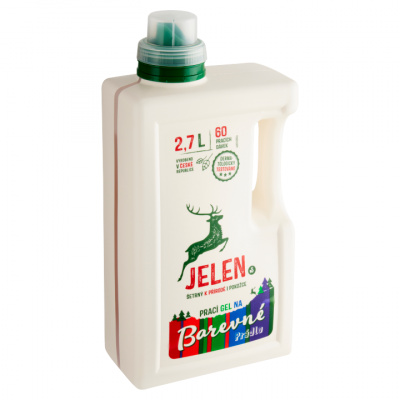 Jelen Prací gel na barevné prádlo 60 pracích dávek 2,7l