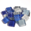 Skleněná mozaika S29 modrý mix, 10x10 mm, 200g - 560204030024