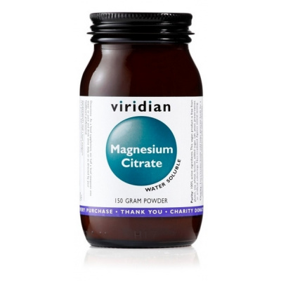 Viridian Magnesium Citrate Powder 150 g (Hořčík)