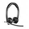 Logitech náhlavní souprava Wireless Headset Dual H820e, černá 981-000517