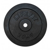 Kotouč LIFEFIT 20kg, kovový, pro 30mm tyč