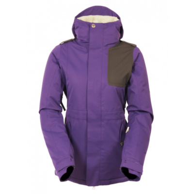 686 dámská zimní bunda AUTHENTIC 4EVA-AFTER INSULATED JACKET VIOLET DIAMOND DOBBY Velikost: S + doprava zdarma