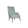 Atelier del Sofa Wing Chair Folly Island - Indigo Blue