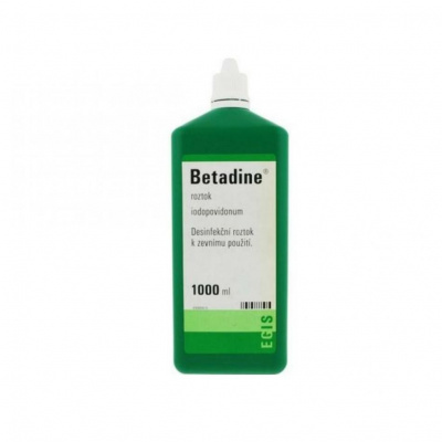 Betadine 100 mg/ml drm.sol.1000 ml