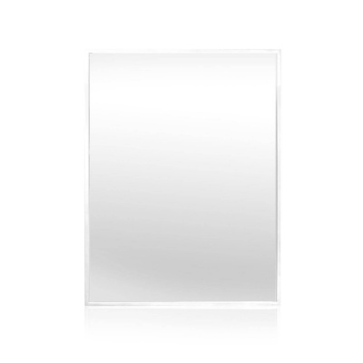 Casa Chic Croxley Nástěnné zrcadlo v kovovém rámu obdélníkové 70 x 50 cm (EL-MIR-MET-70X50-WHT)