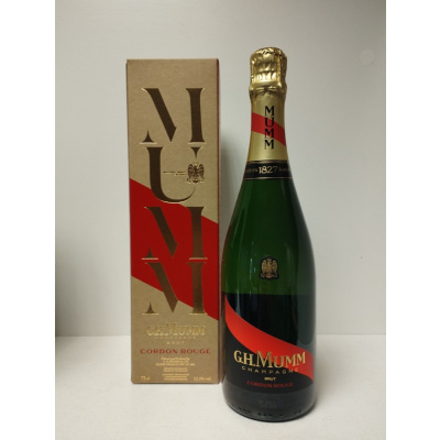 G.H. Mumm champagne brut Cordon Rouge 12,5% 0,75 l
