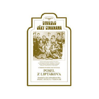 Divadlo J. Cimrmana - Posel z Liptákova DVD (Cimrman)