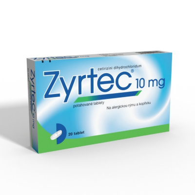 Zyrtec por.tbl.flm. 20 x 10 mg