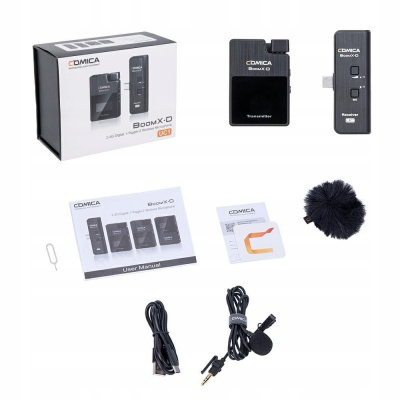 Set bezdrátových mikrofonů Comica Audio BoomX-D UC1