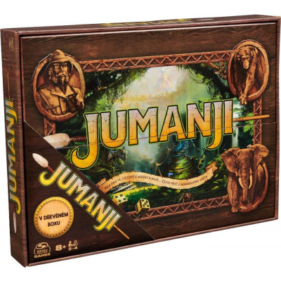 Spin Master Jumanji - dřevěná edice