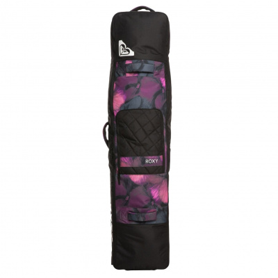 Obal na snowboard Roxy Vermont Wheelie Board Bag true black pansy pansy 155×30×15 CM 24 - Odesíláme do 24 hodin