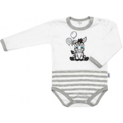Kojenecké bavlněné body New Baby Zebra exclusive 86 (12-18m)