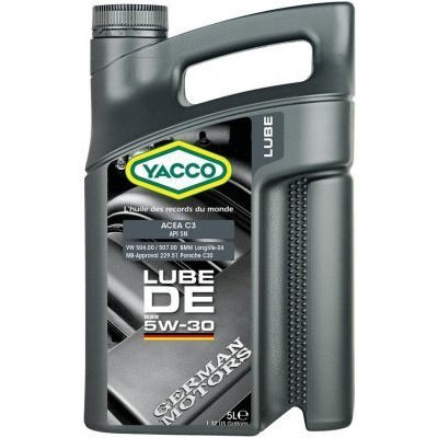 Motorový olej Yacco Lube DE 5W-30, 5L