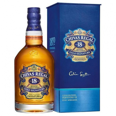 Chivas Regal 18y 40% 0,7l (Karton)