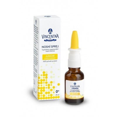 Vincentka nosní sprej JUNIOR hypotonický 25 ml