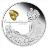 Svatba 1 oz proof 2022 - stříbrná mince