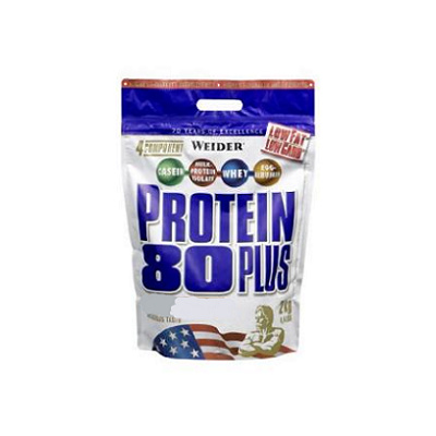 Weider Protein vícesložkový protein, 80 Plus, Vanilka 2000 g