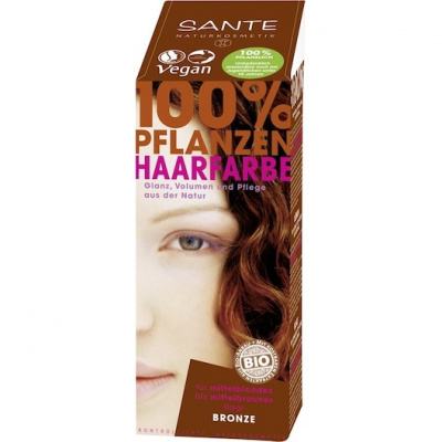 Sante Naturkosmetik Péče o vlasy Coloration Natural Plant Hair Color Bronze 100 g