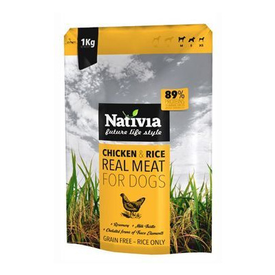 Nativia Real Meat Chicken & Rice 8 kg