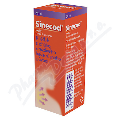 SINECOD 0,5% POR GTT SOL 1X20ML