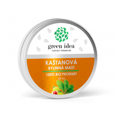 Bylinná mast Kaštanová 50 ml - Topvet (Kosmetický přípravek)