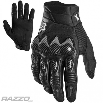 Rukavice na moto a mtb FOX Bomber Glove Black 2021 12 - XXL