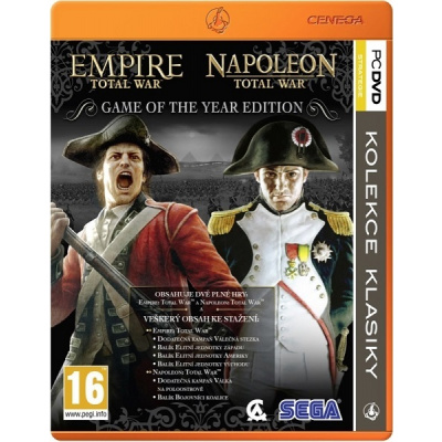 PC DVD Empire & Napoleon: Total War (Game of the Year) CZ